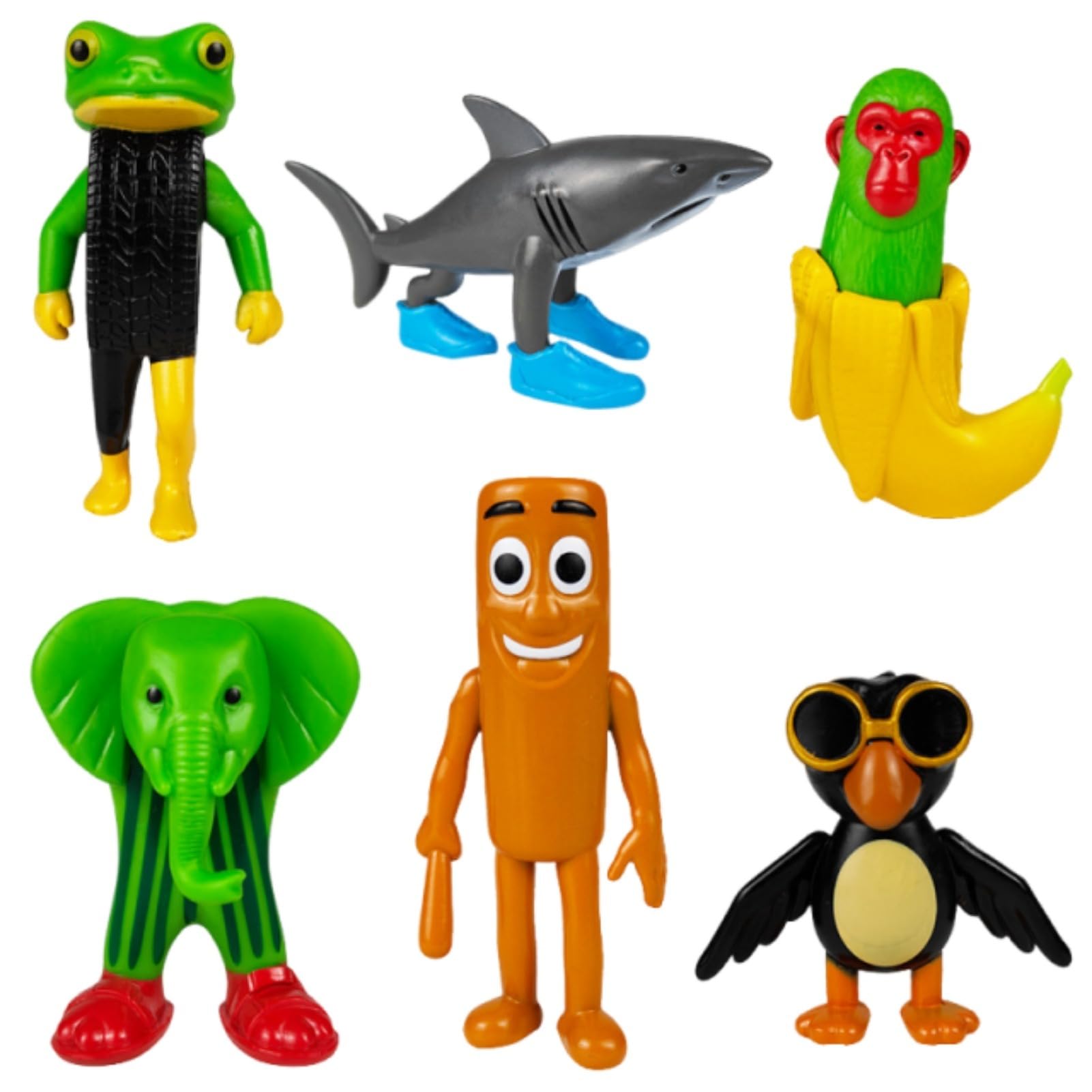 Amazon.co.jp: トゥントゥントゥンサフール フィギュア グッズ 3D